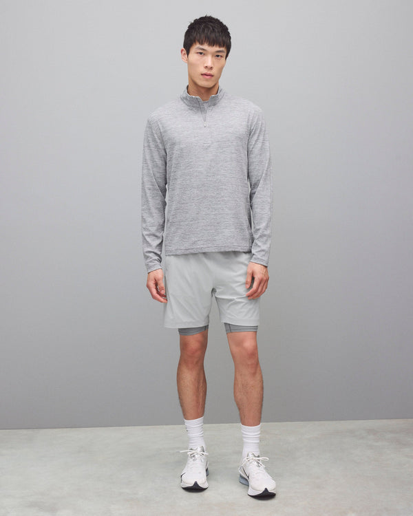 Reigning Champ Solotex Mesh Tiebreak Standard Quarter Zip