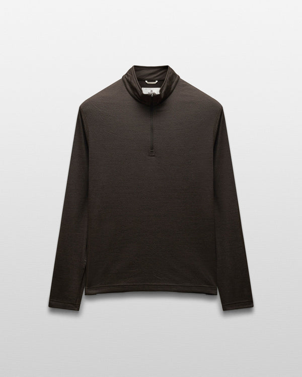 Reigning Champ Solotex Mesh Tiebreak Standard Quarter Zip