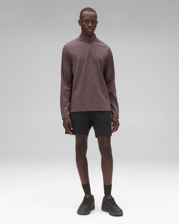 Reigning Champ Solotex Mesh Tiebreak Standard Quarter Zip