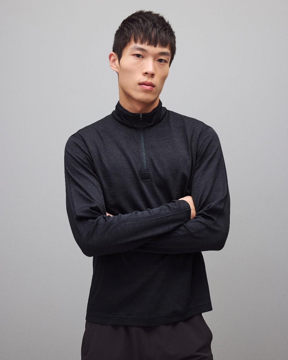reigning champ Solotex Mesh Tiebreak Standard Quarter Zip
