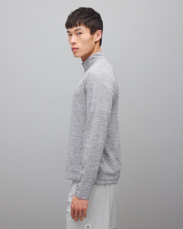 Reigning Champ Solotex Mesh Tiebreak Standard Quarter Zip