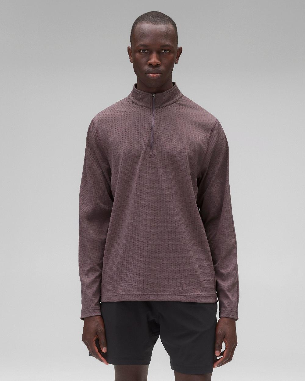 reigning champ Solotex Mesh Tiebreak Standard Quarter Zip