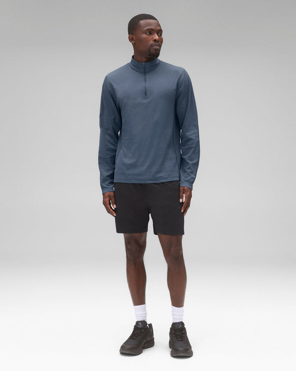 Reigning Champ Solotex Mesh Tiebreak Standard Quarter Zip