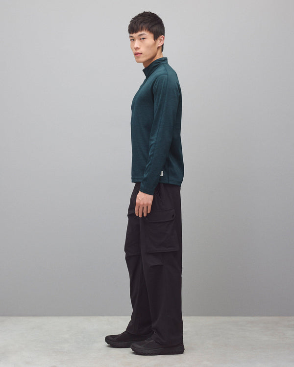 Reigning Champ Solotex Mesh Tiebreak Standard Quarter Zip