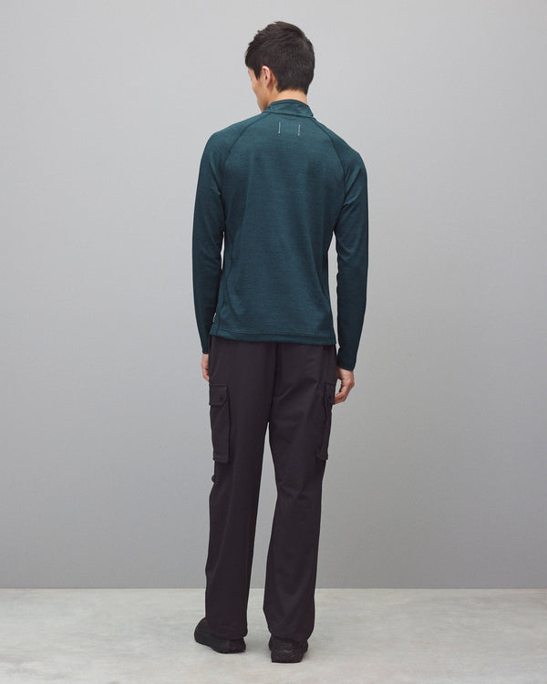 Reigning Champ Solotex Mesh Tiebreak Standard Quarter Zip