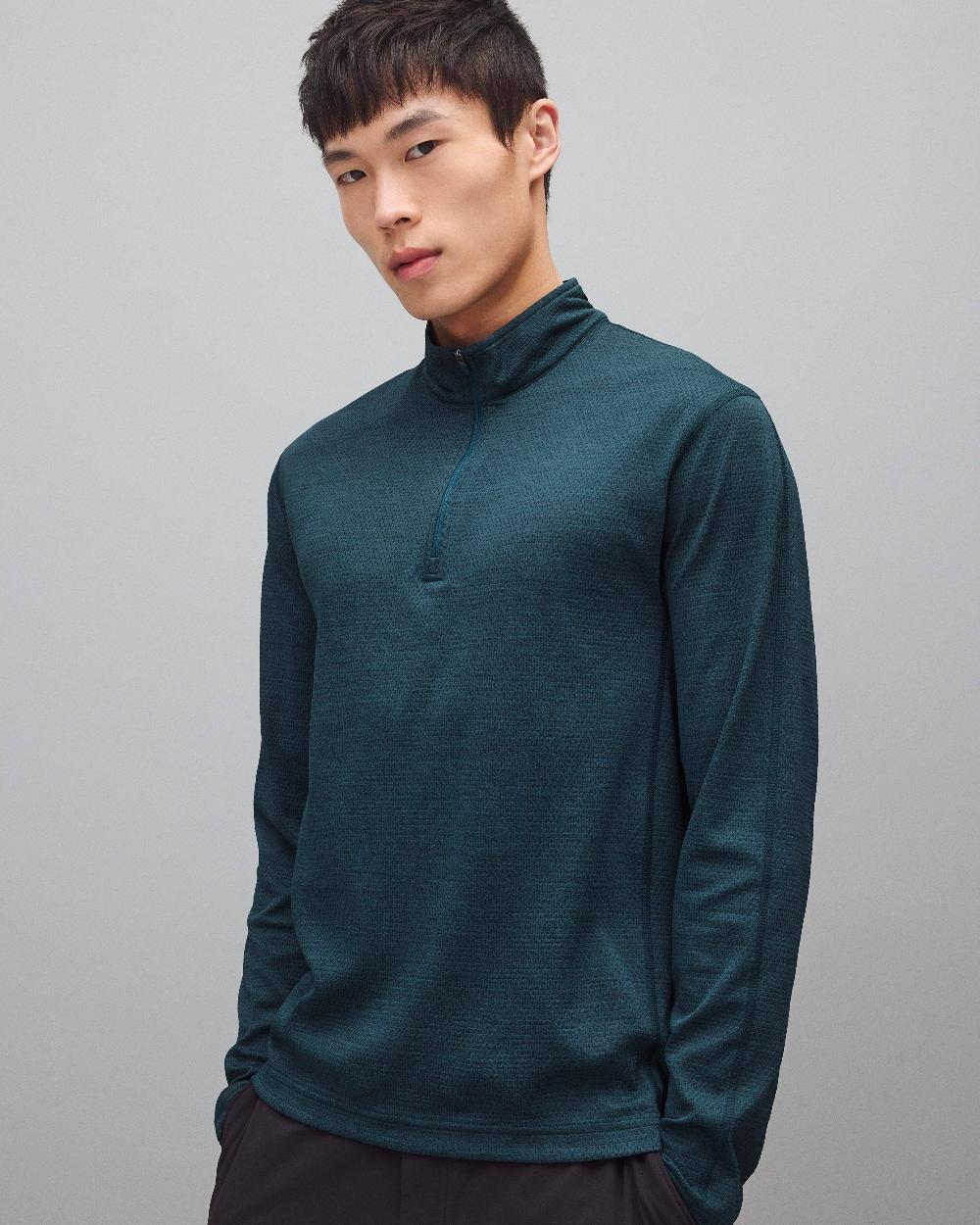 reigning champ Solotex Mesh Tiebreak Standard Quarter Zip