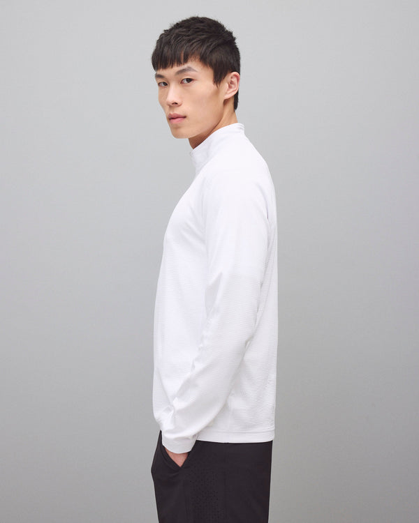 Reigning Champ Solotex Mesh Tiebreak Standard Quarter Zip