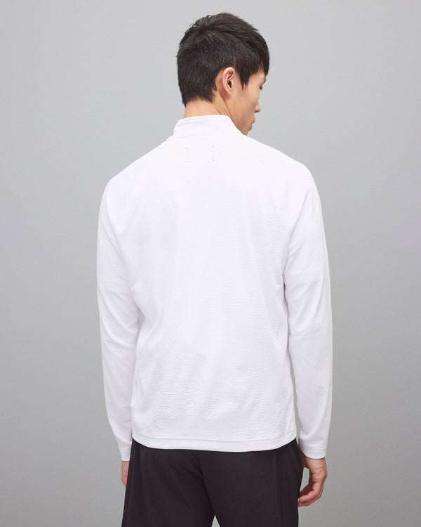 Reigning Champ Solotex Mesh Tiebreak Standard Quarter Zip