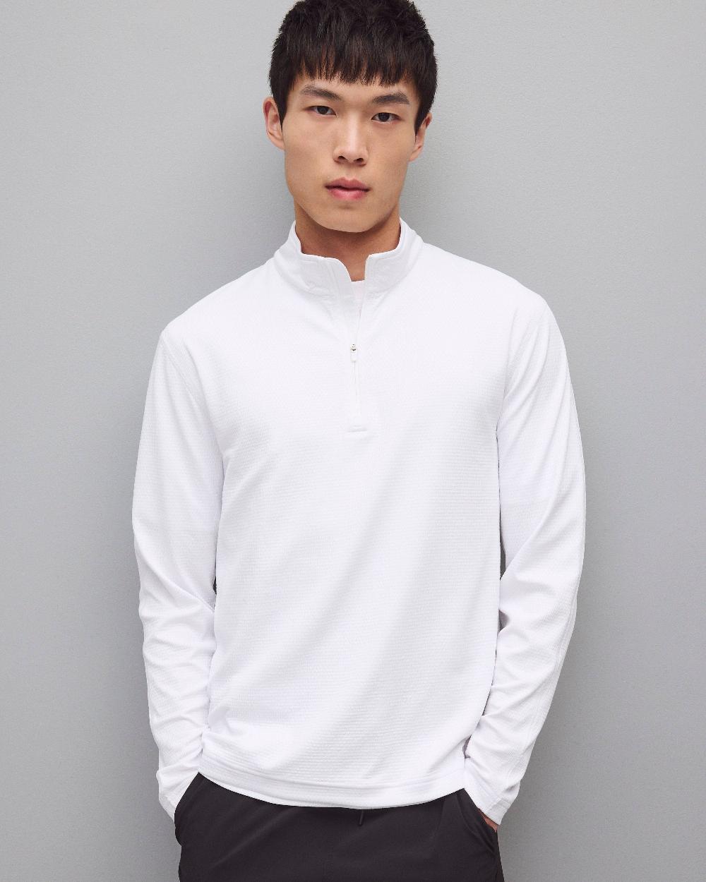 reigning champ Solotex Mesh Tiebreak Standard Quarter Zip