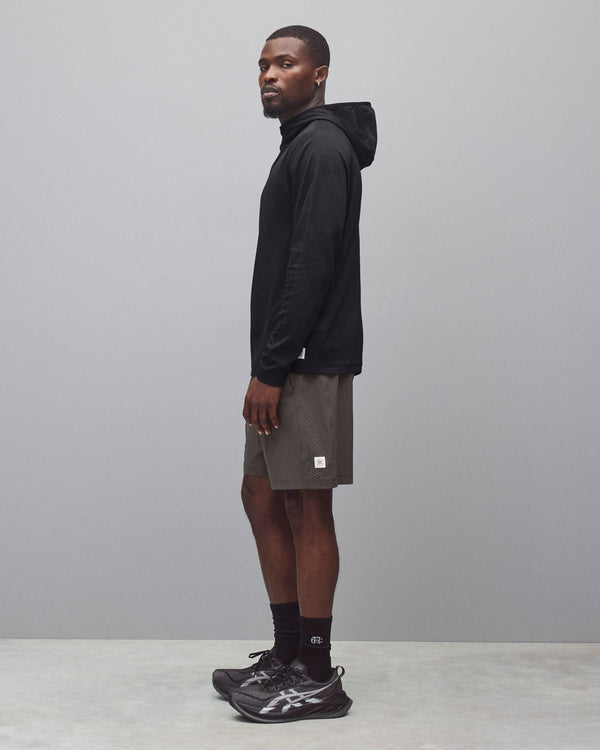 Reigning Champ Solotex Mesh Tiebreak Standard Quarter Zip Hoodie