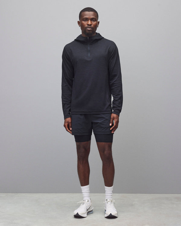 Reigning Champ Solotex Mesh Tiebreak Standard Quarter Zip Hoodie