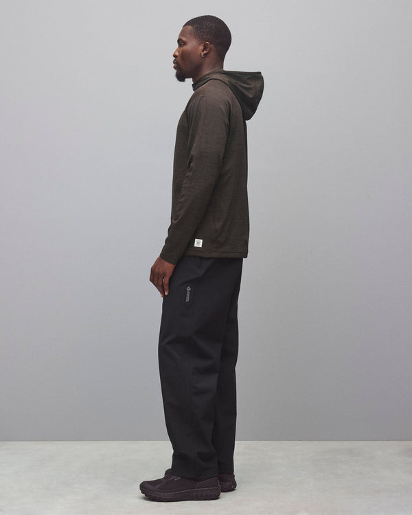 Reigning Champ Solotex Mesh Tiebreak Standard Quarter Zip Hoodie