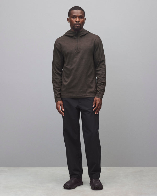 Reigning Champ Solotex Mesh Tiebreak Standard Quarter Zip Hoodie