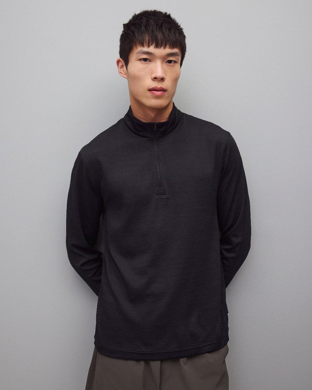reigning champ Solotex Mesh Tiebreak Standard Quarter Zip