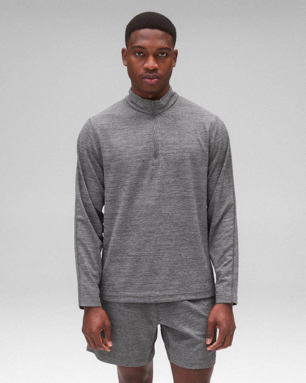 reigning champ Solotex Mesh Tiebreak Standard Quarter Zip - Vault