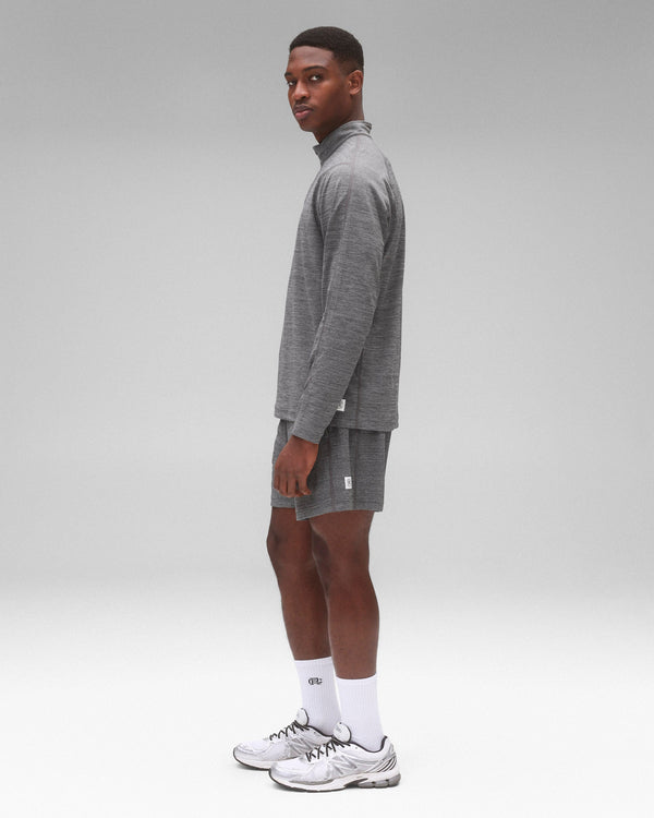 Reigning Champ Solotex Mesh Tiebreak Standard Quarter Zip - Vault