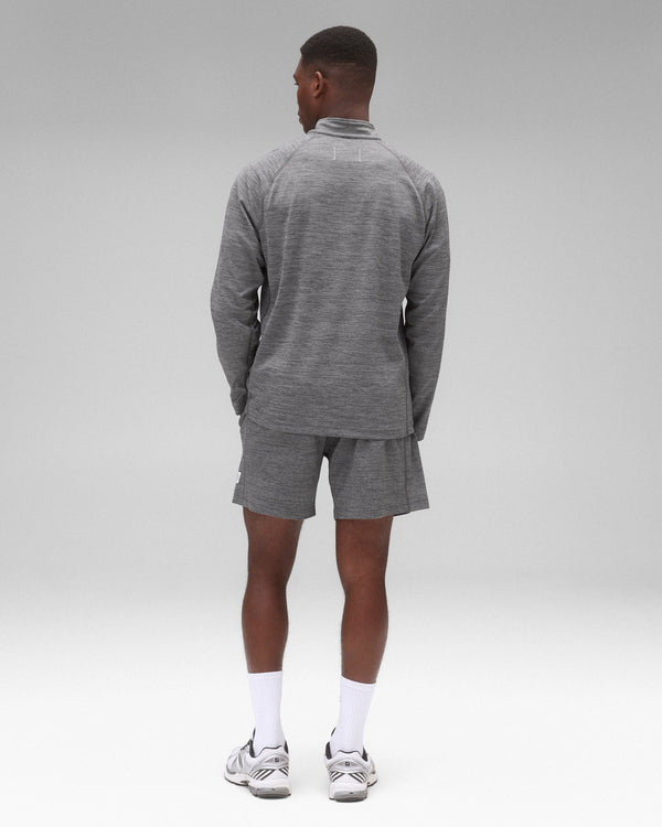 Reigning Champ Solotex Mesh Tiebreak Standard Quarter Zip - Vault