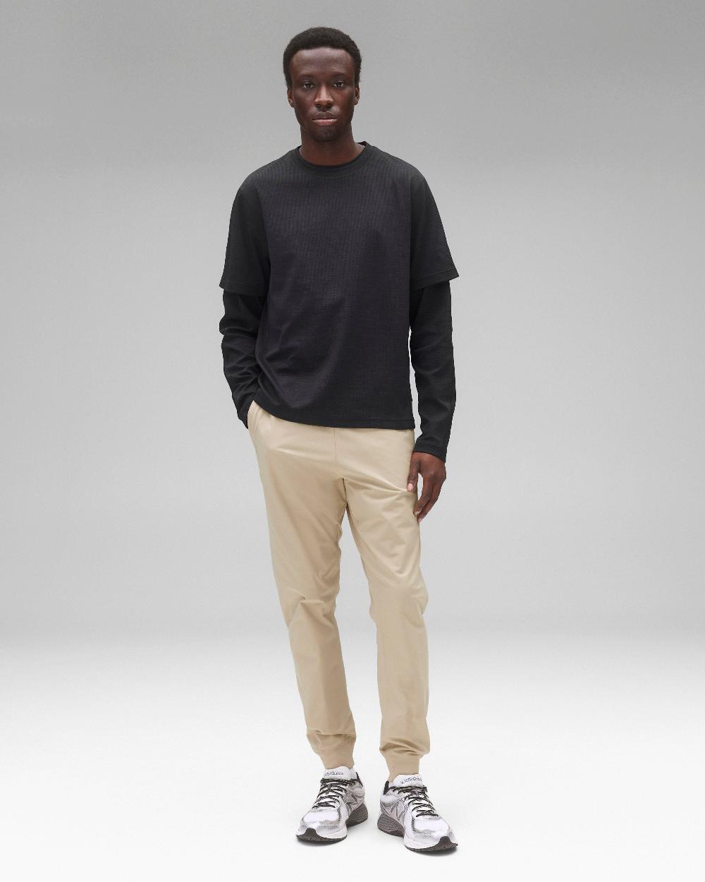 reigning champ Stretch Warp Knit Coach's Slim Jogger