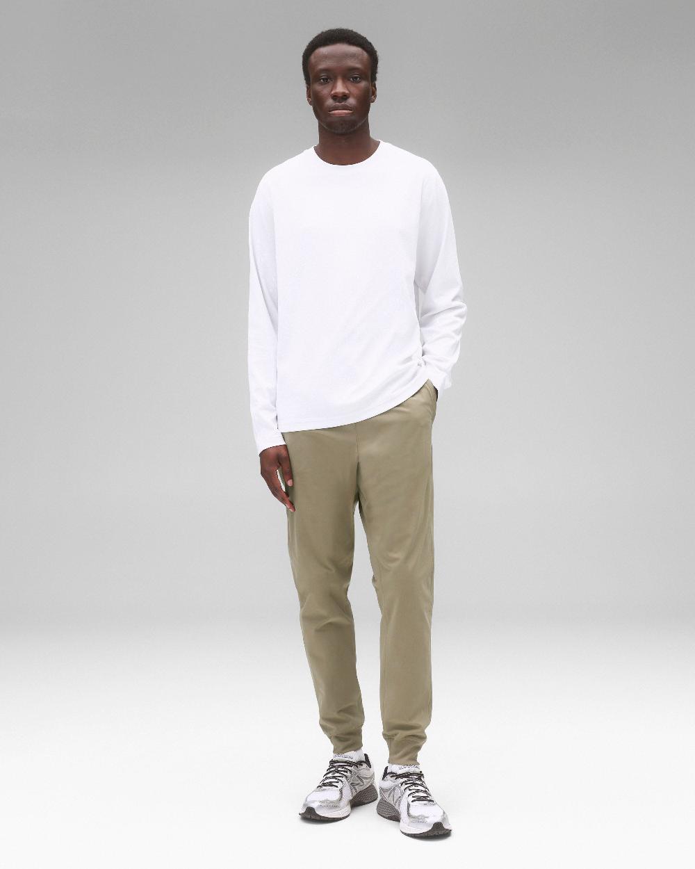 reigning champ Stretch Warp Knit Coach's Slim Jogger