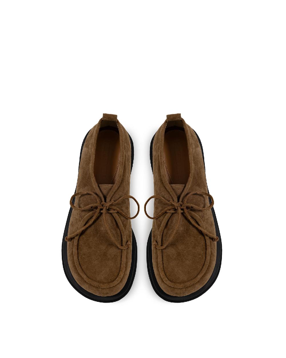 Reike Nen BOW DETAIL LOAFER_BROWN