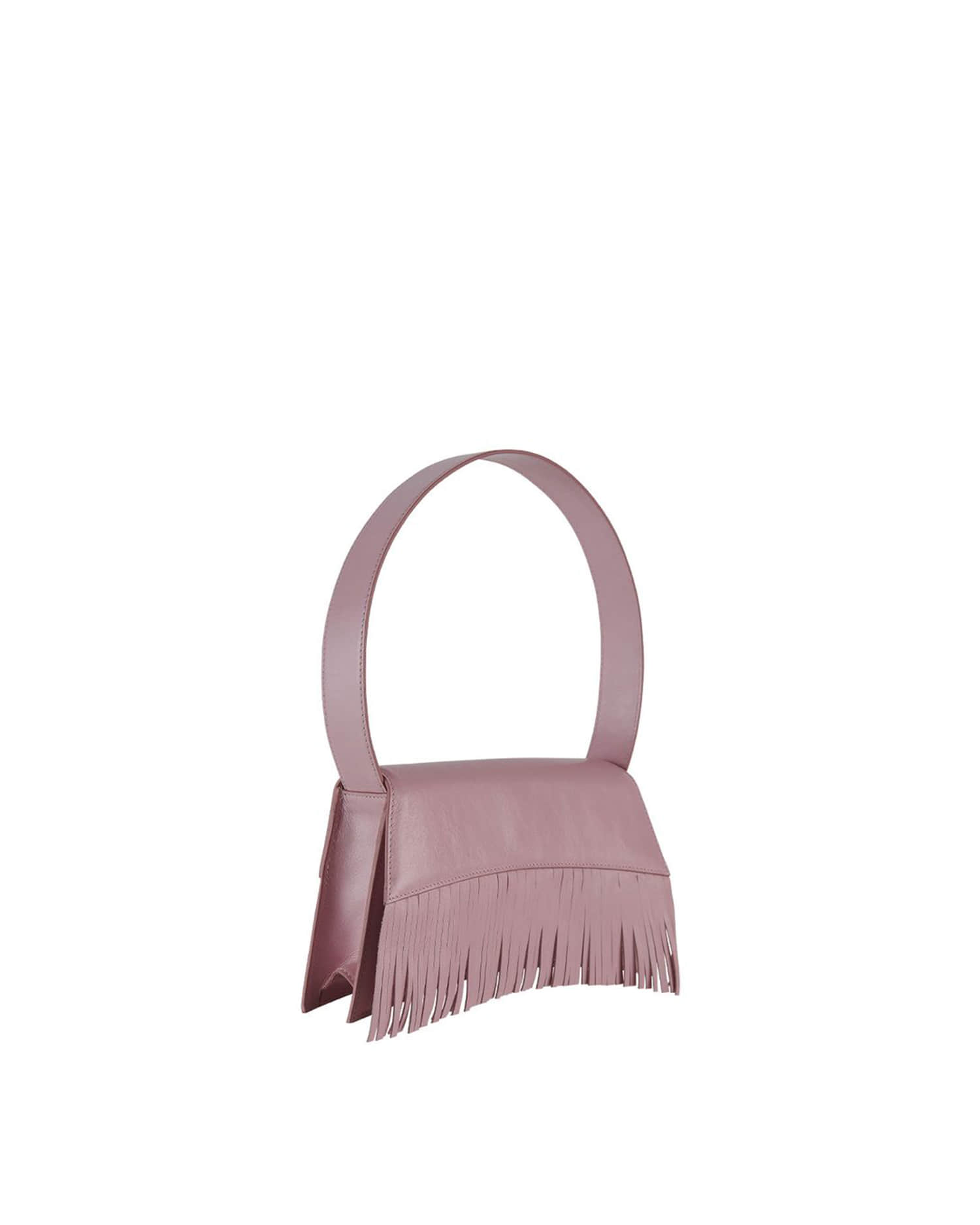 Reike Nen FRINGED ARC SHOULDER BAG_PK