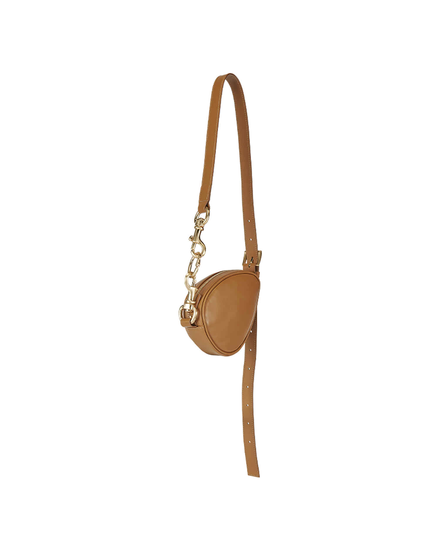 Reike Nen MINI OVAL BAG_BROWN