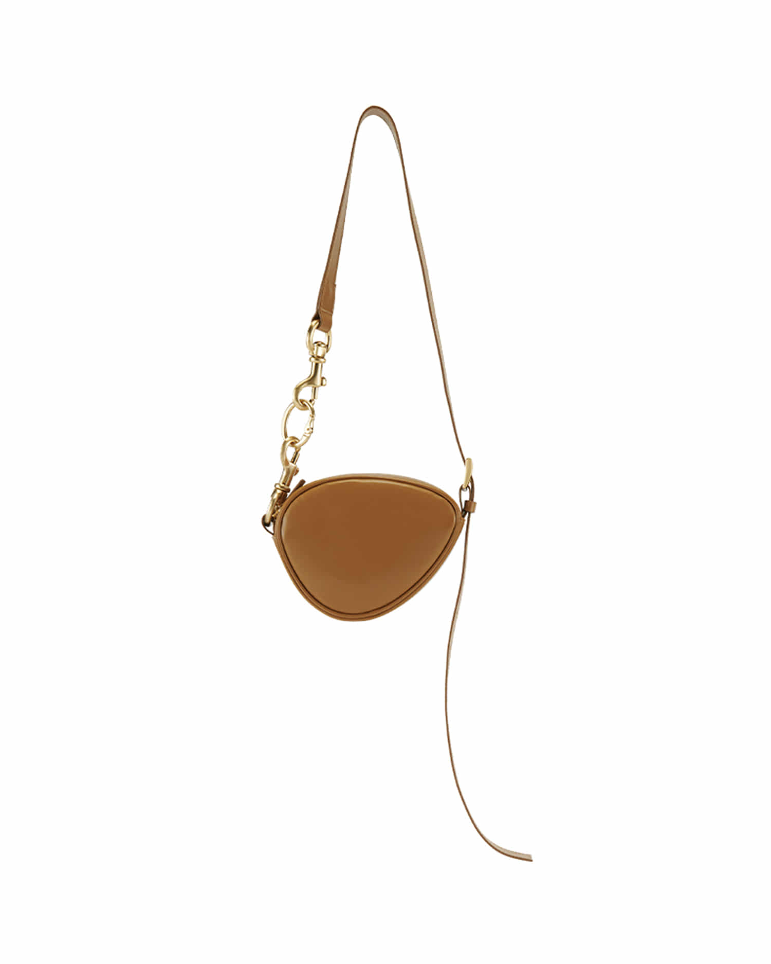 reike nen MINI OVAL BAG_BROWN