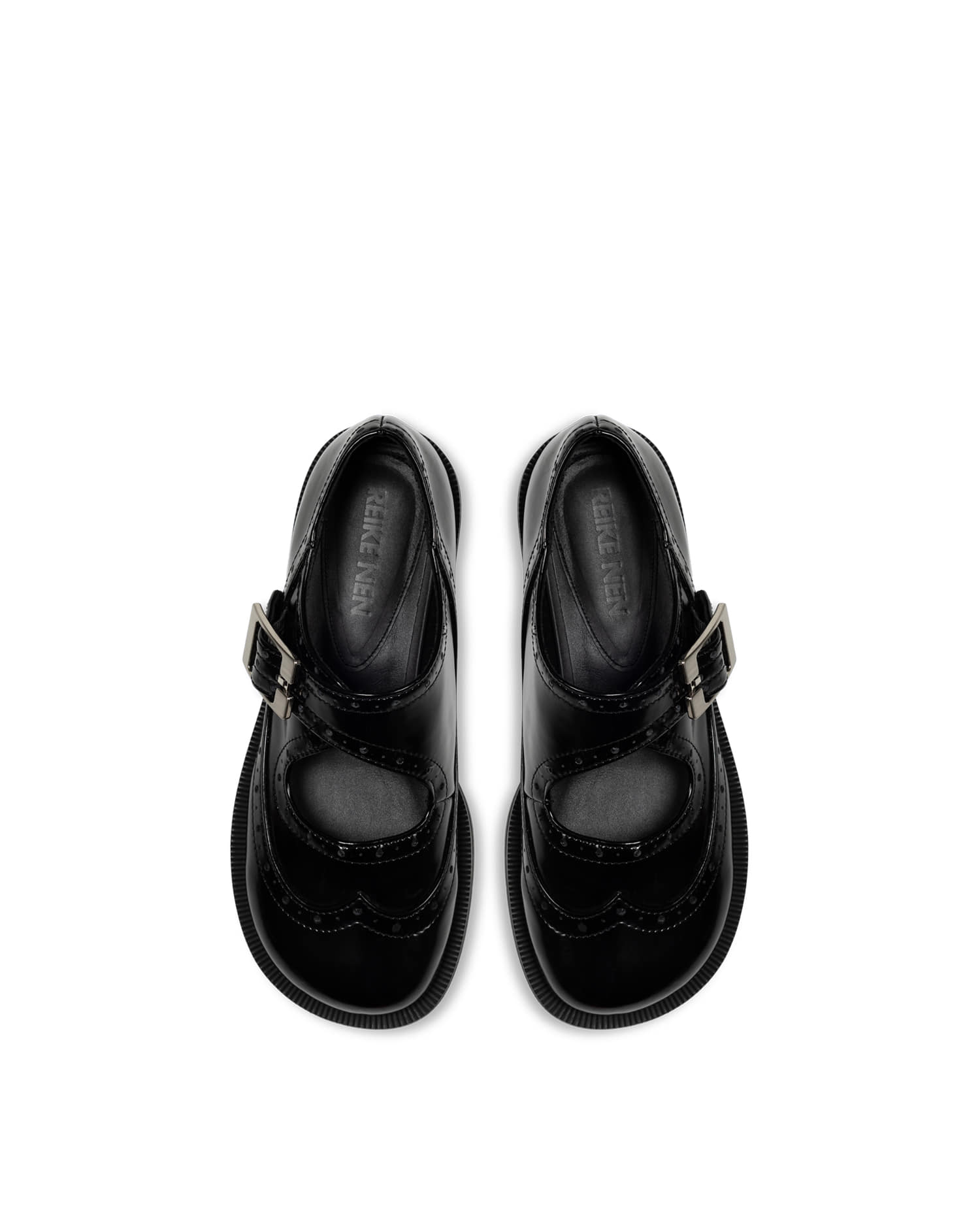 Reike Nen MONK STRAP LOAFER_BLACK