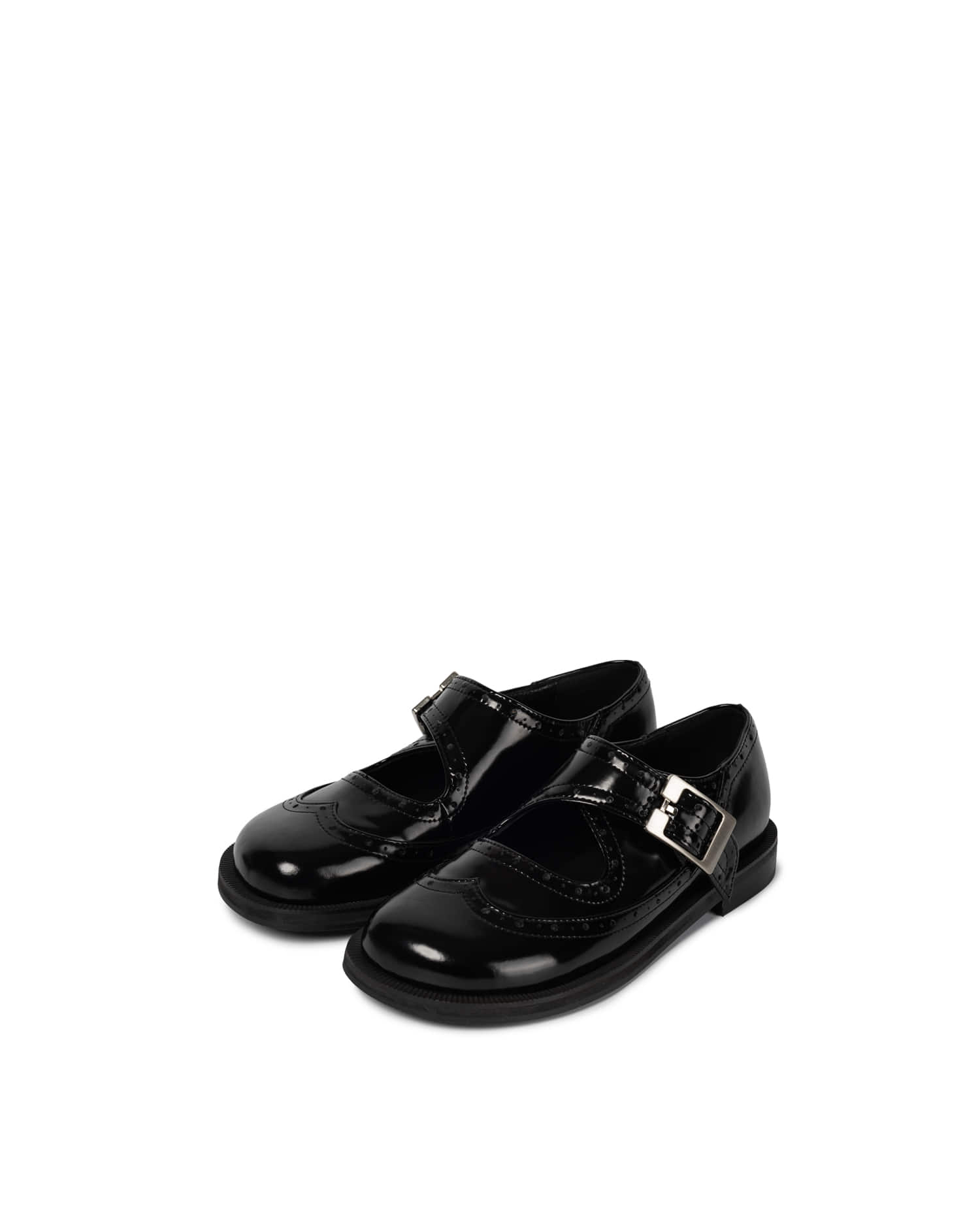 reike nen MONK STRAP LOAFER_BLACK