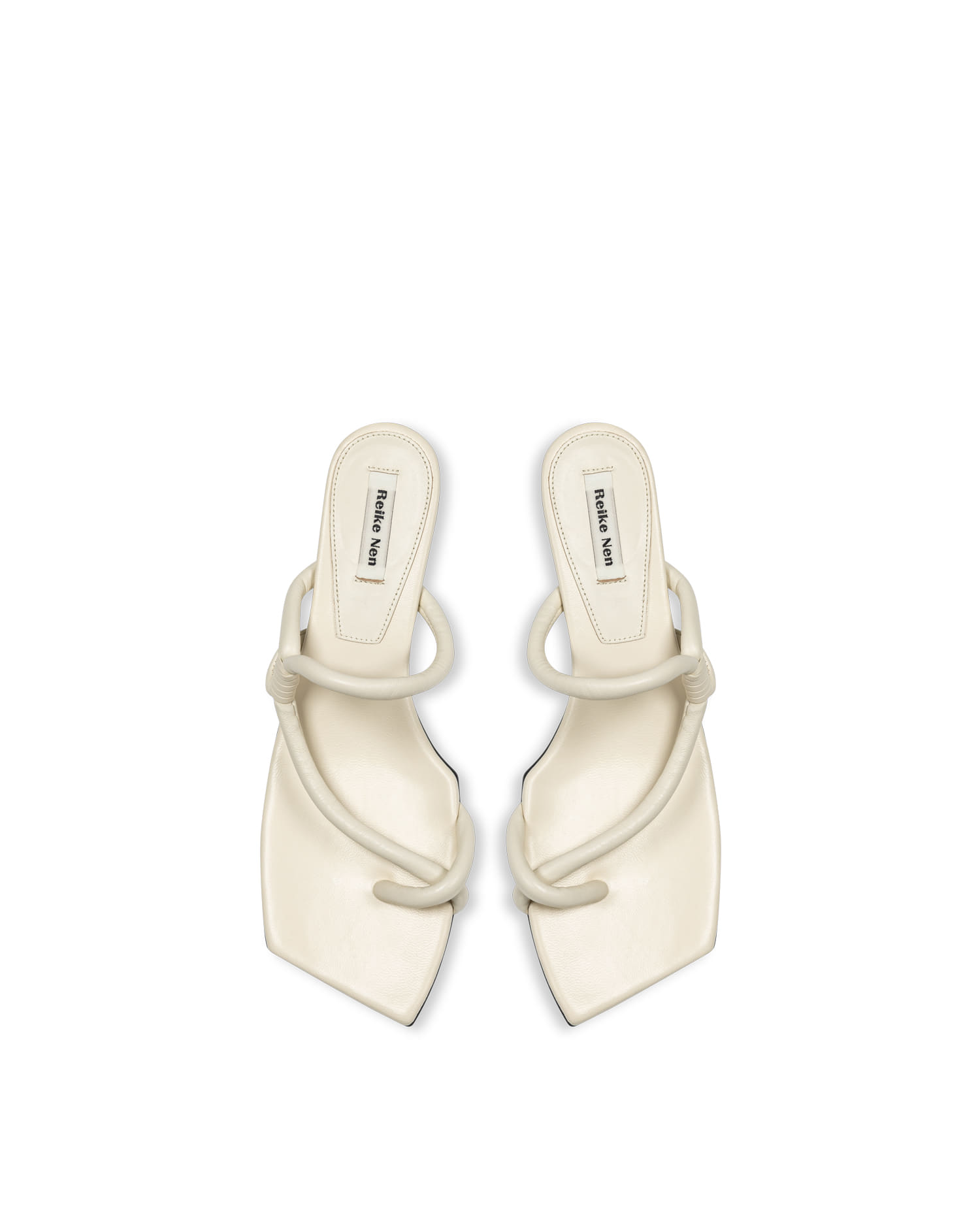 Reike Nen NOODLE LOW SANDALS_OFF WHITE