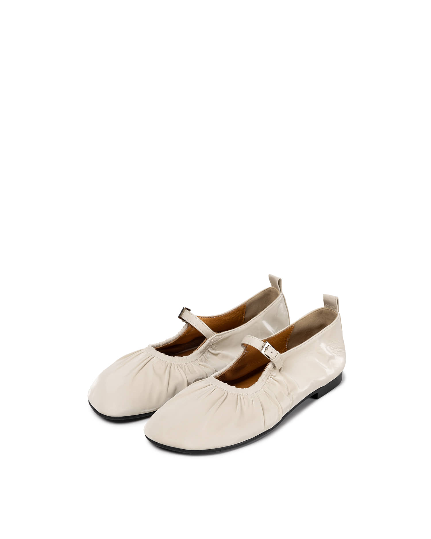 reike nen SHIRRING MARYJANE_IVORY