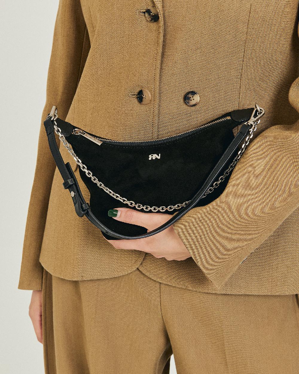 Reike Nen SUEDE GO-TO BAG_BLACK