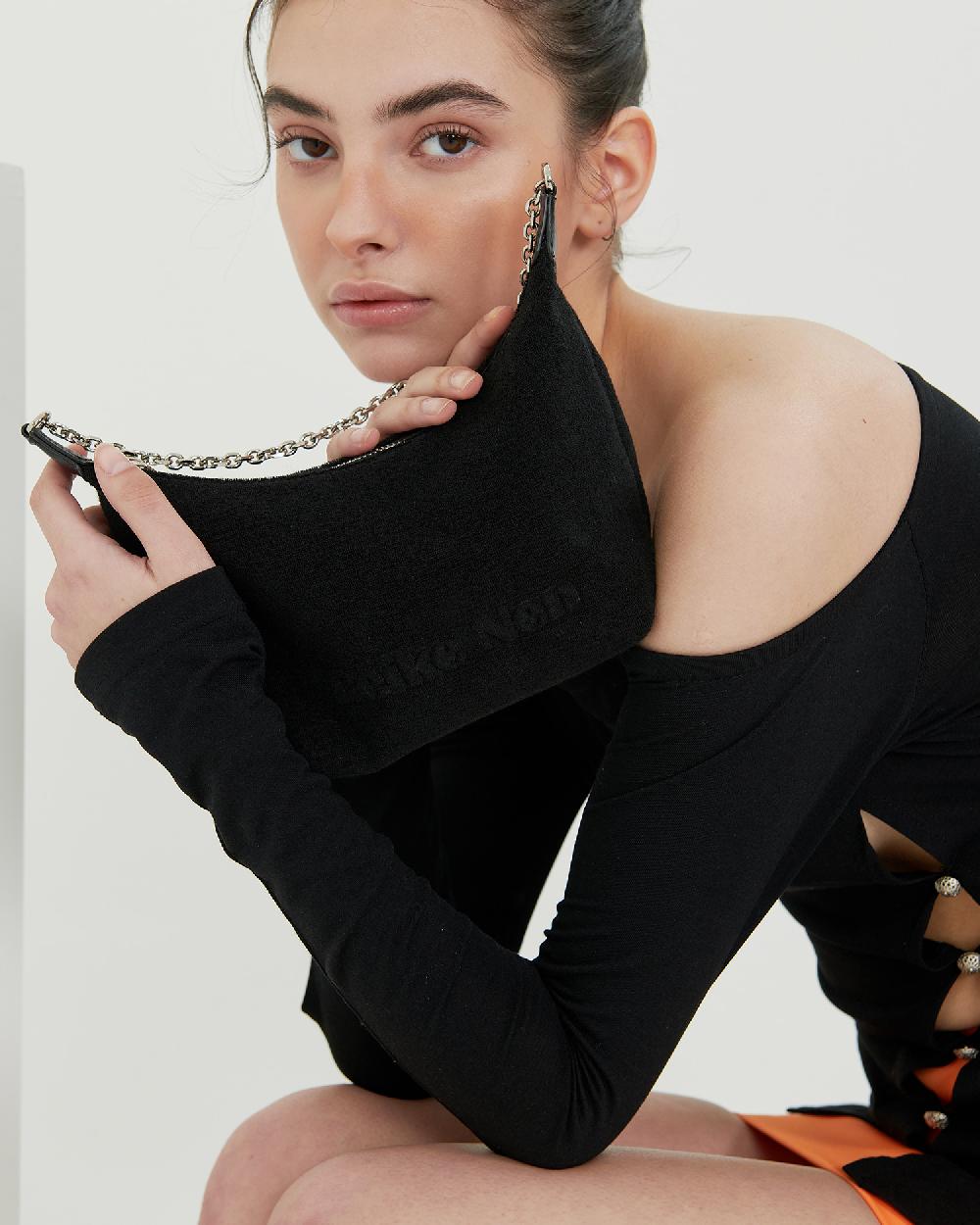 Reike Nen SUEDE GO-TO BAG_BLACK