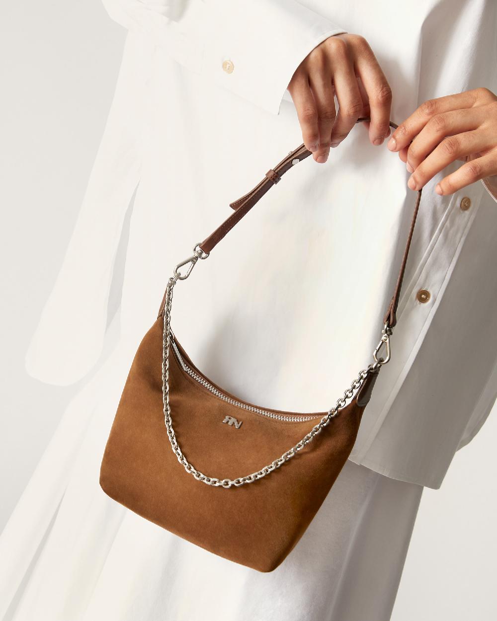 Reike Nen SUEDE GO-TO BAG_BROWN