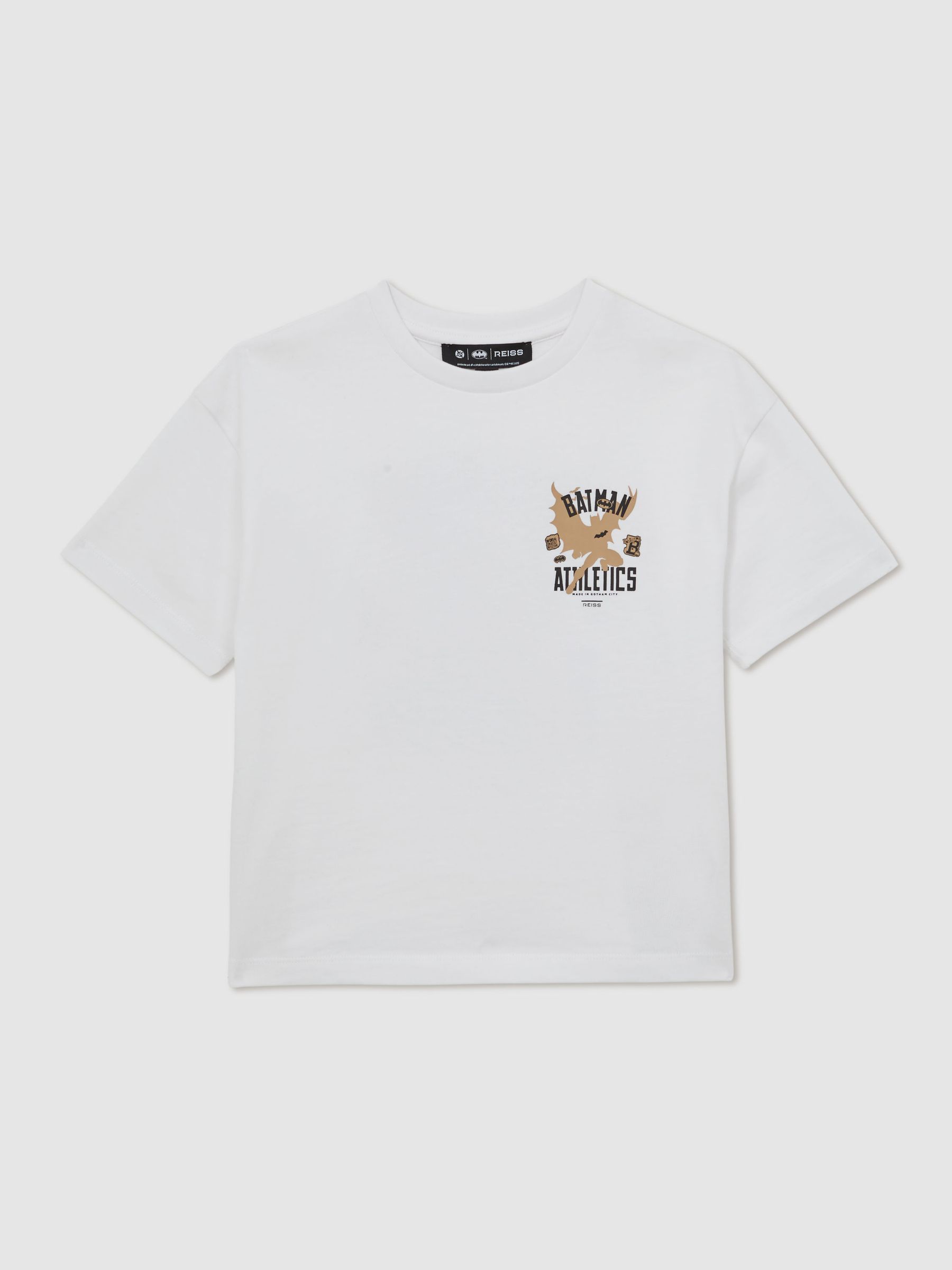 Reiss 13-14 Yrs Batman | Reiss Athletics T-Shirt In White