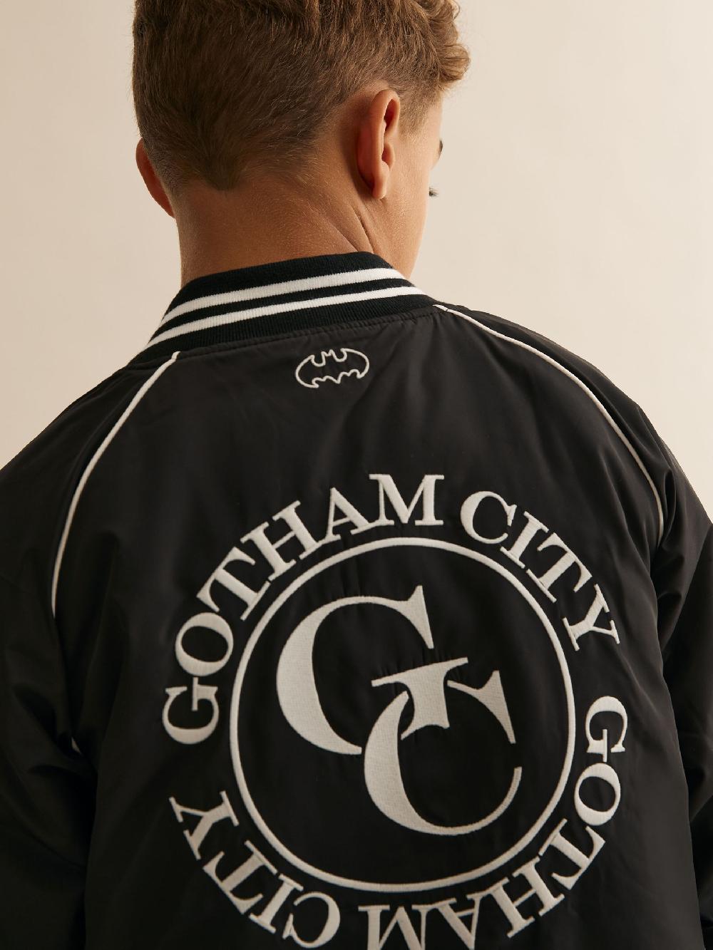 Reiss 13-14 Yrs Batman | Reiss Gotham City Jacket In Black