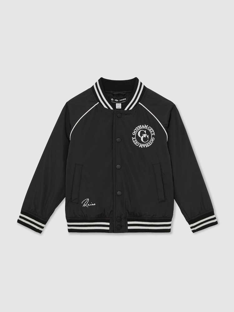 reiss 13-14 yrs Batman | Reiss Gotham City Jacket in Black