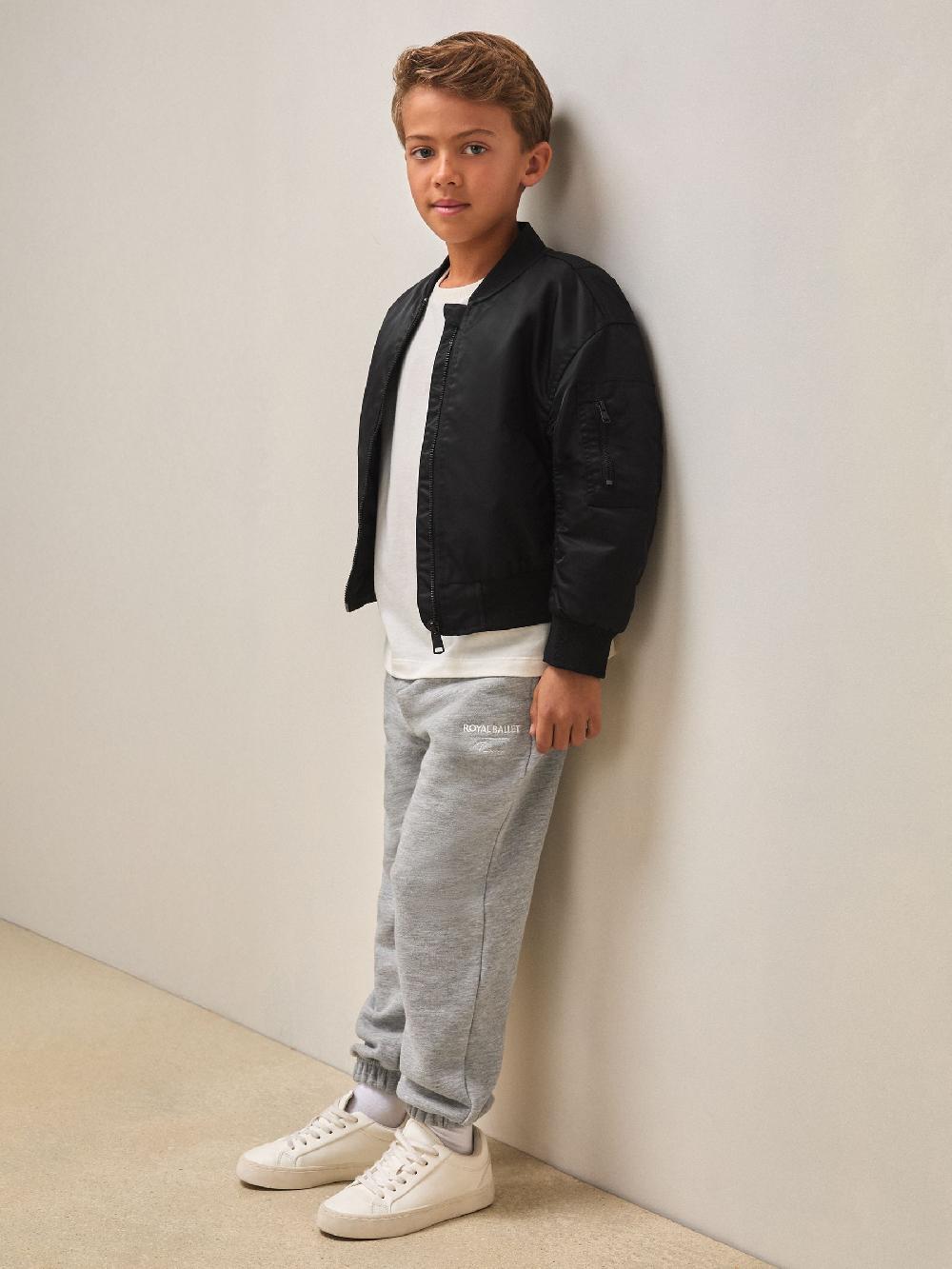 Reiss 13-14 Yrs Royal Ballet Bomber Jacket Unisex Fit In Black