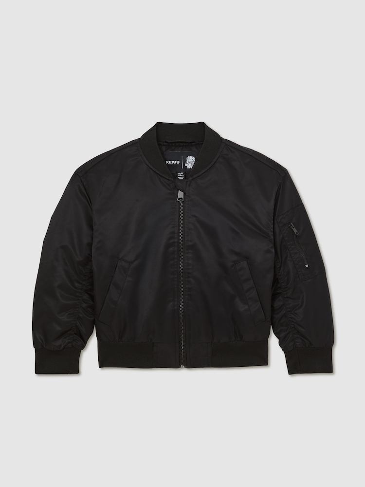 reiss 13-14 yrs Royal Ballet Bomber Jacket Unisex Fit in Black
