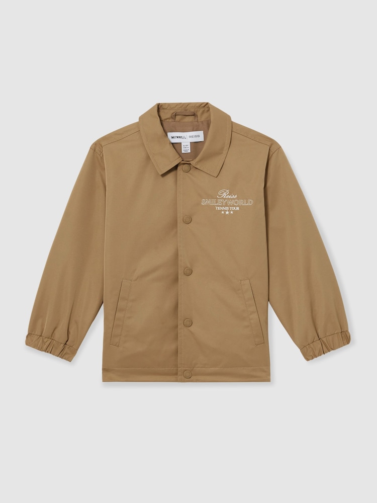 reiss 13-14 yrs SmileyWorld | Reiss Harrington Jacket in Stone
