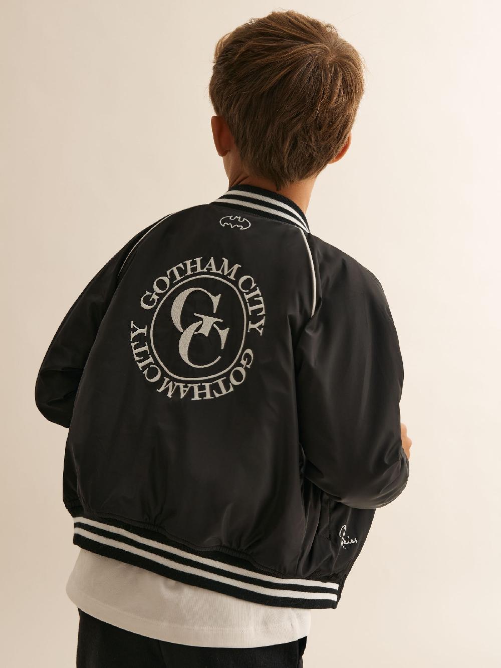 Reiss 3-9 Yrs Batman | Reiss Gotham City Jacket In Black