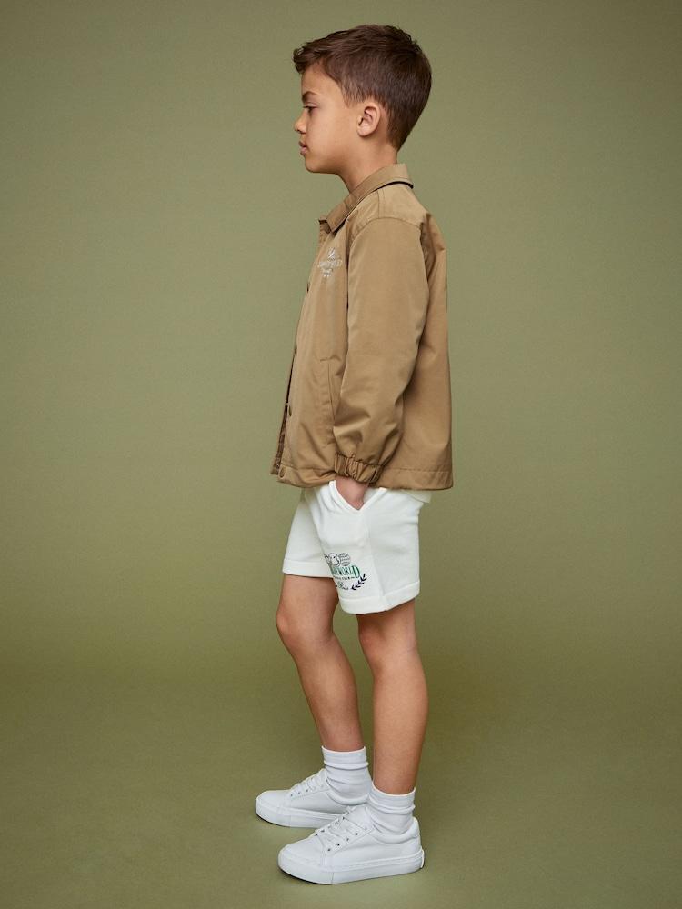 reiss 3-9 yrs SmileyWorld | Reiss Harrington Jacket in Stone