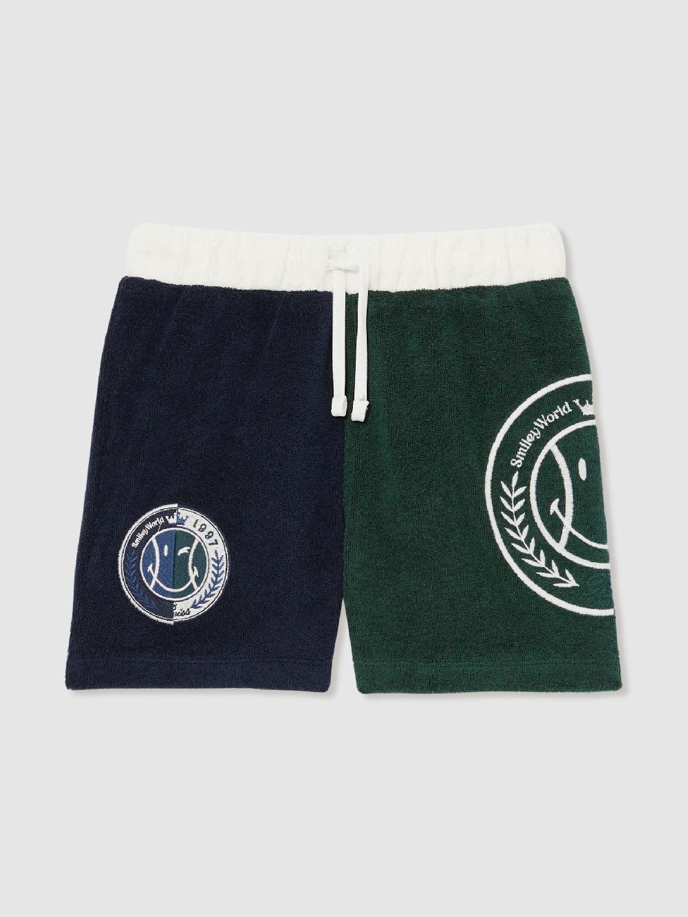 Reiss 3-9 Yrs SmileyWorld | Reiss Towelling Shorts In Blue