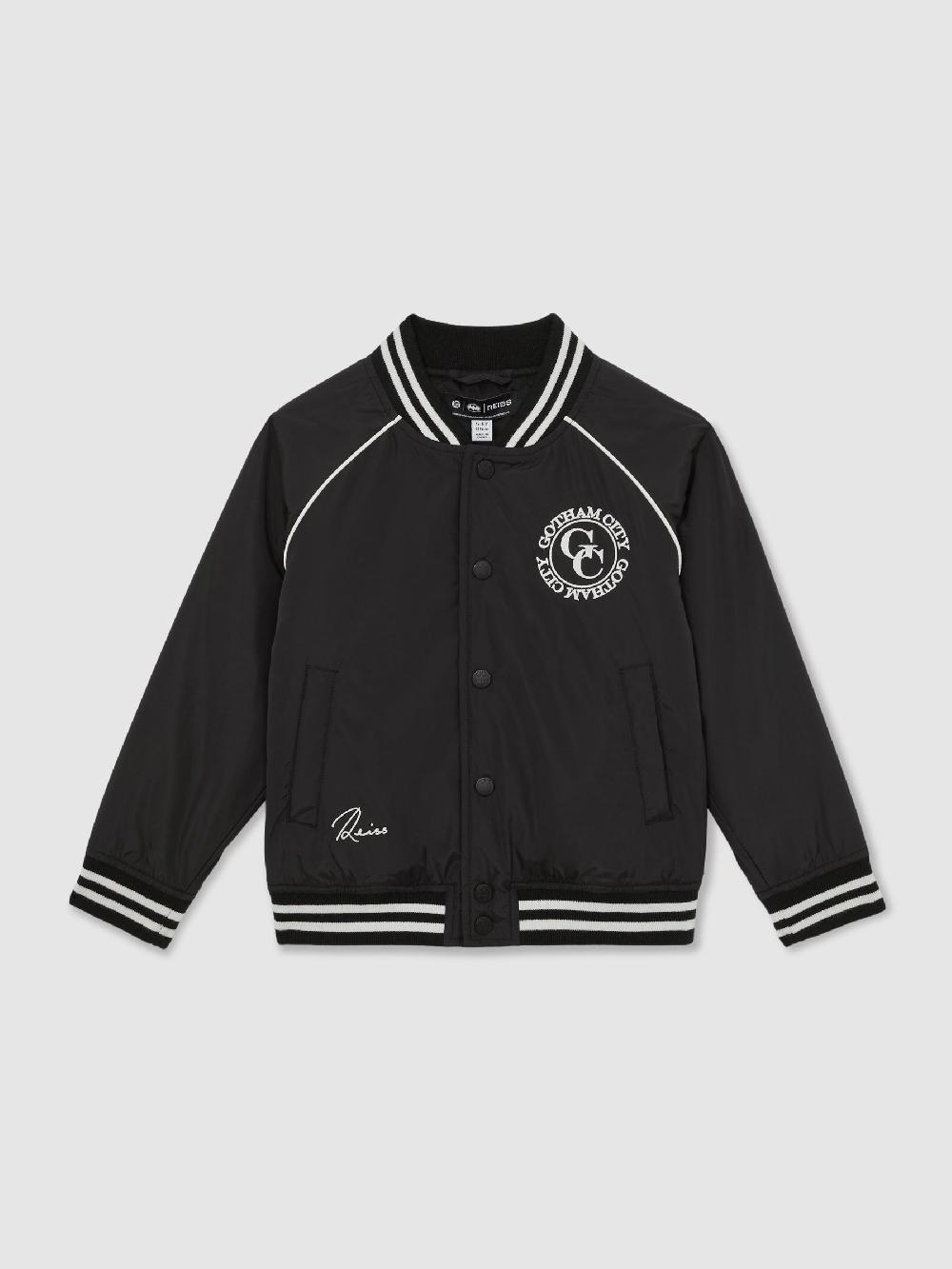 Reiss 9-13 Yrs Batman | Reiss Gotham City Jacket In Black