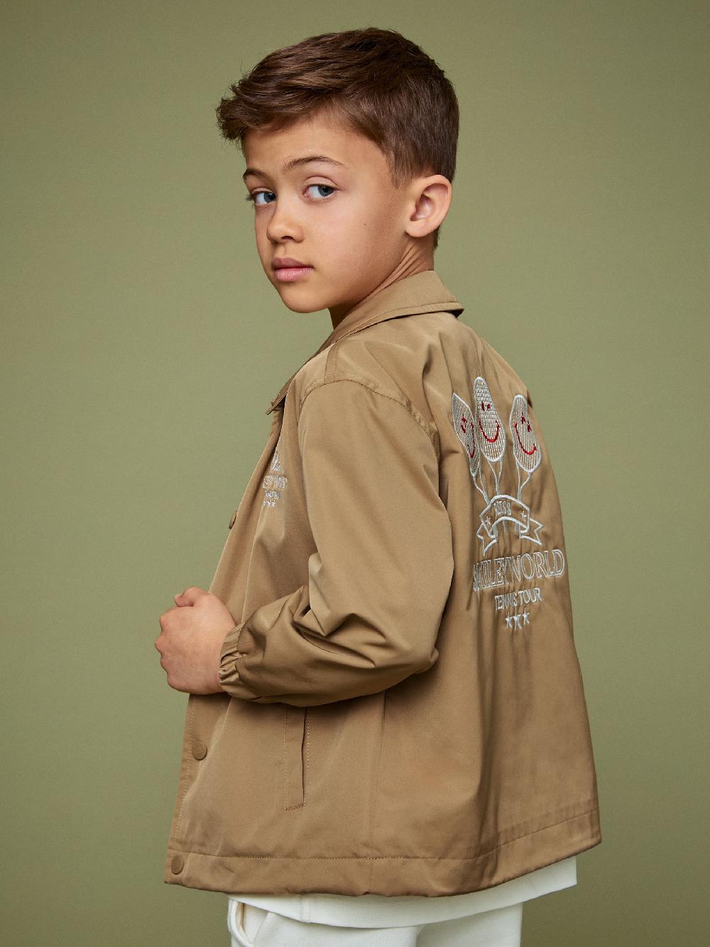 Reiss 9-13 Yrs SmileyWorld | Reiss Harrington Jacket In Stone
