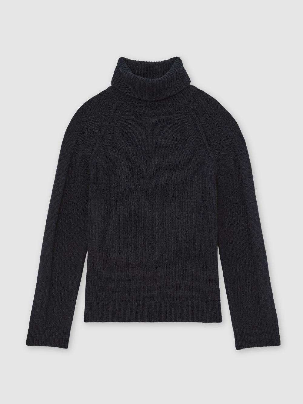 Reiss 9-13 Yrs Wool-Cashmere Roll-Neck Jumper In Navy