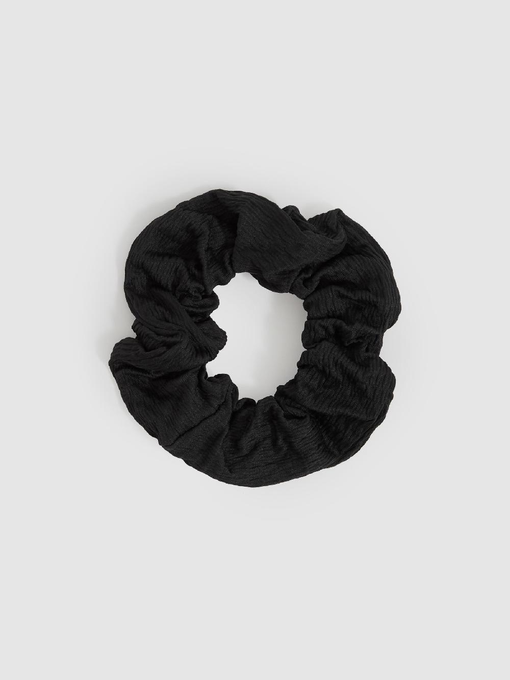 Reiss Calvin Klein Crinkle Triangle Bikini Top In Black