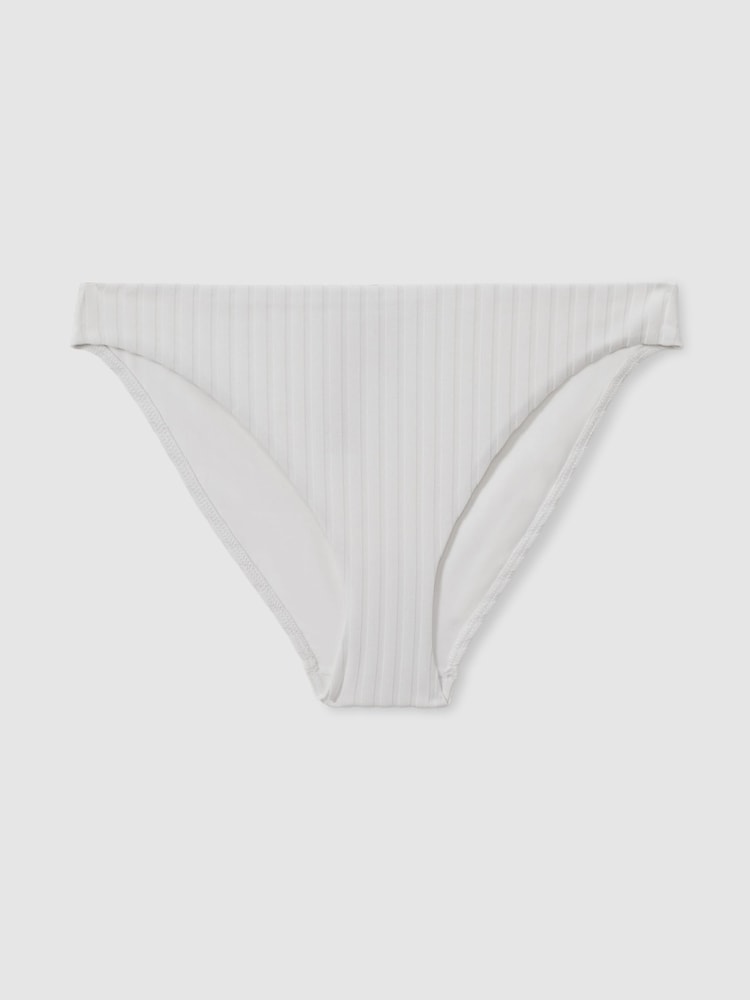 reiss Calvin Klein White Calvin Klein Underwear Ribbed Bikini Bottoms