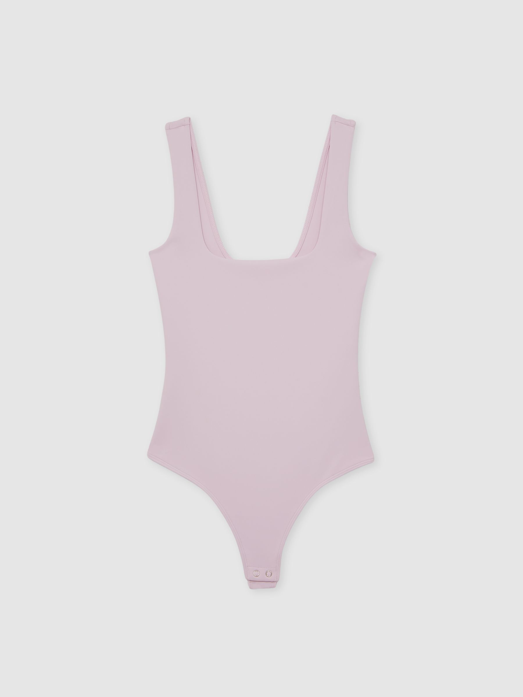 Reiss Good American Scuba Tank Bodysuit In Light Pink