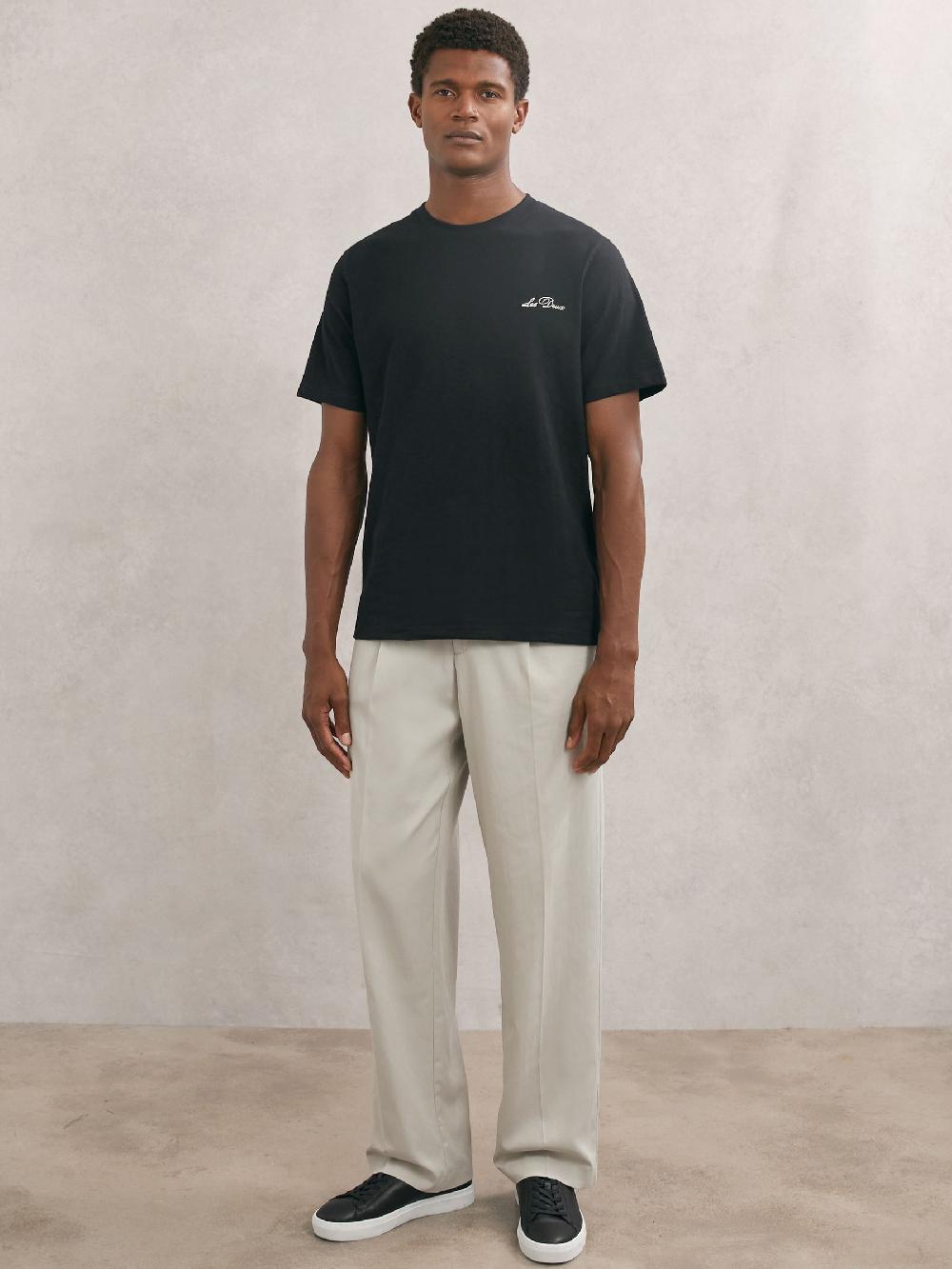 Reiss Les Deux Pleat-Front Twill Suit Trousers In Light Sand